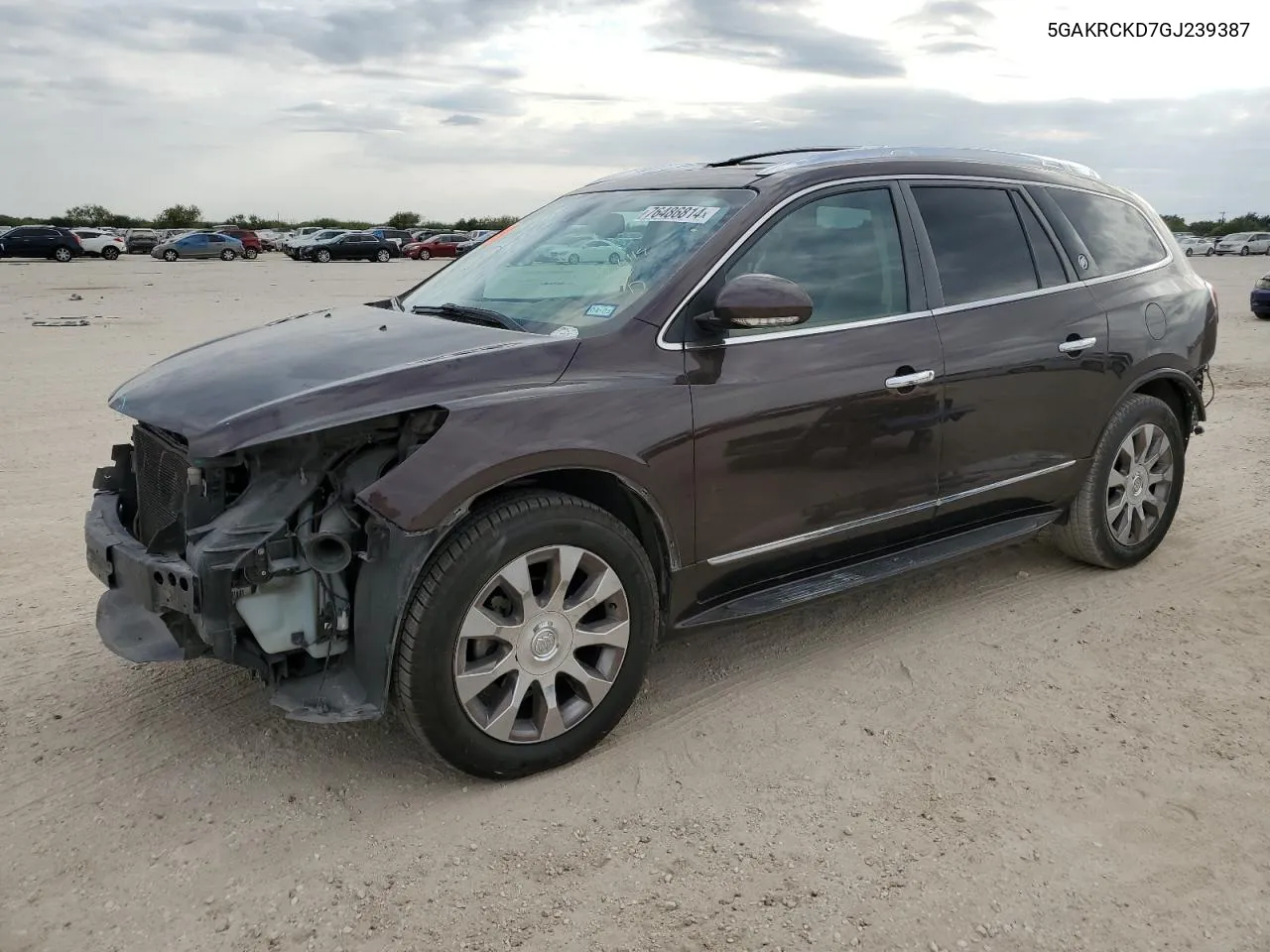 2016 Buick Enclave VIN: 5GAKRCKD7GJ239387 Lot: 76486814