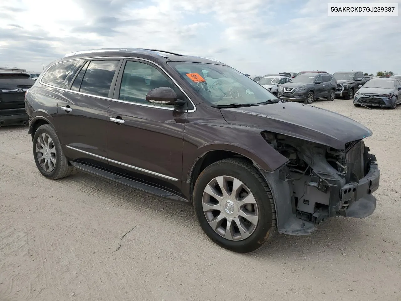 2016 Buick Enclave VIN: 5GAKRCKD7GJ239387 Lot: 76486814