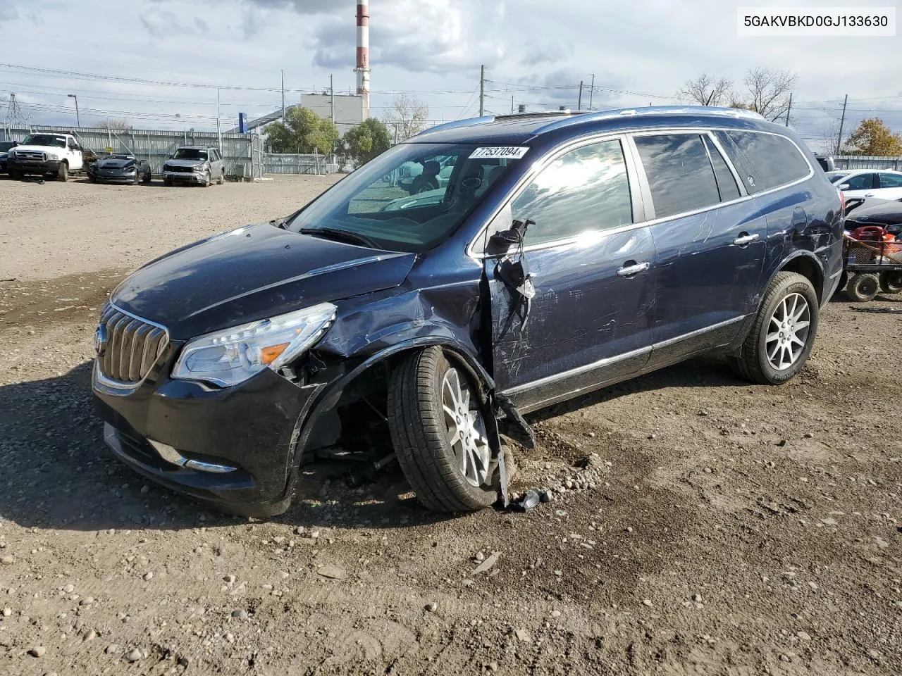 2016 Buick Enclave VIN: 5GAKVBKD0GJ133630 Lot: 77537094