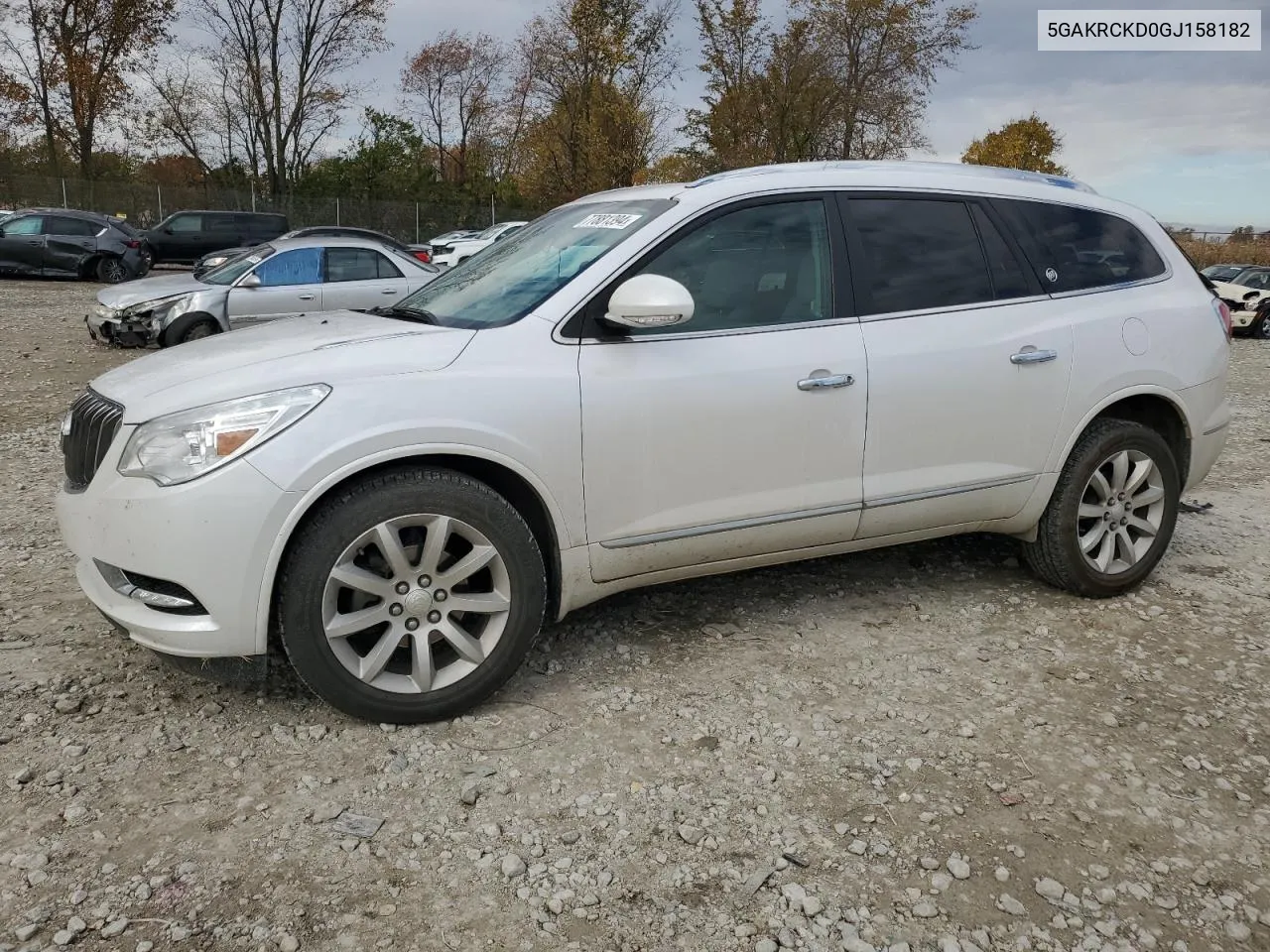 2016 Buick Enclave VIN: 5GAKRCKD0GJ158182 Lot: 77881394