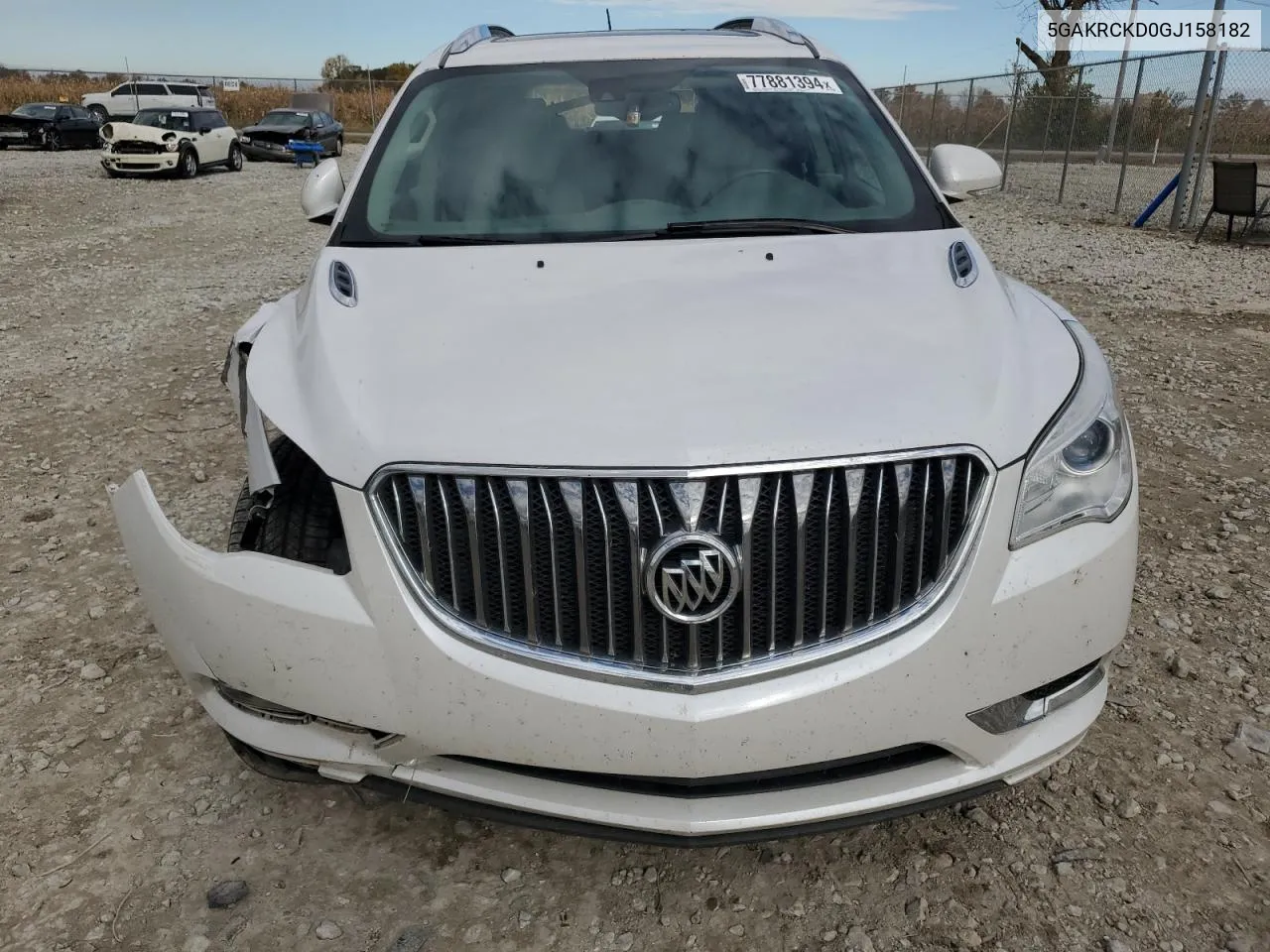 2016 Buick Enclave VIN: 5GAKRCKD0GJ158182 Lot: 77881394