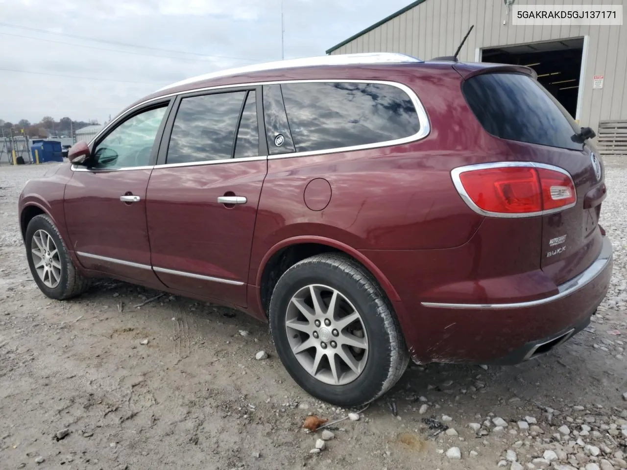 2016 Buick Enclave VIN: 5GAKRAKD5GJ137171 Lot: 79327394