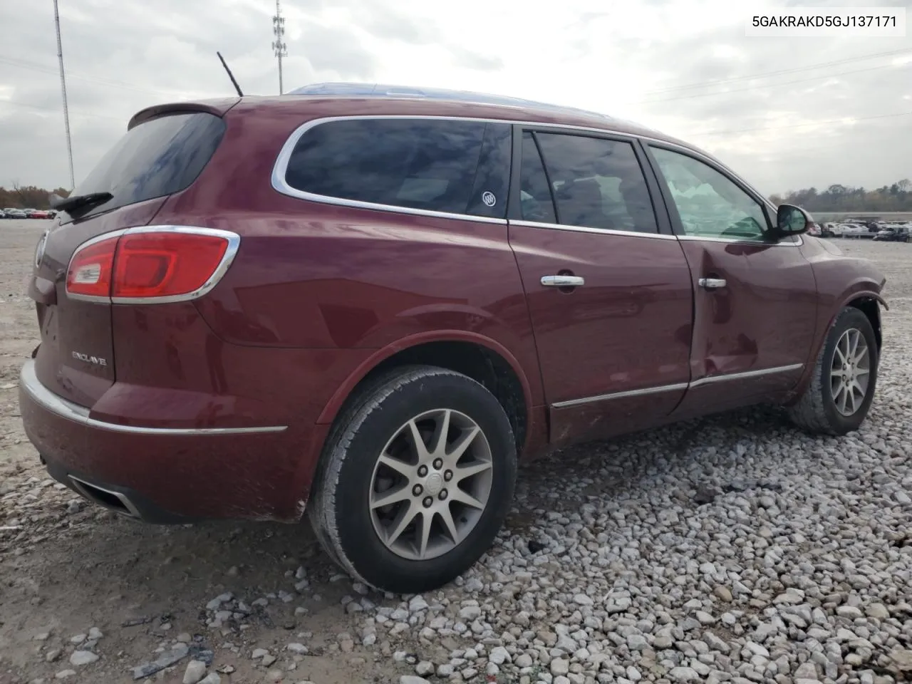 2016 Buick Enclave VIN: 5GAKRAKD5GJ137171 Lot: 79327394