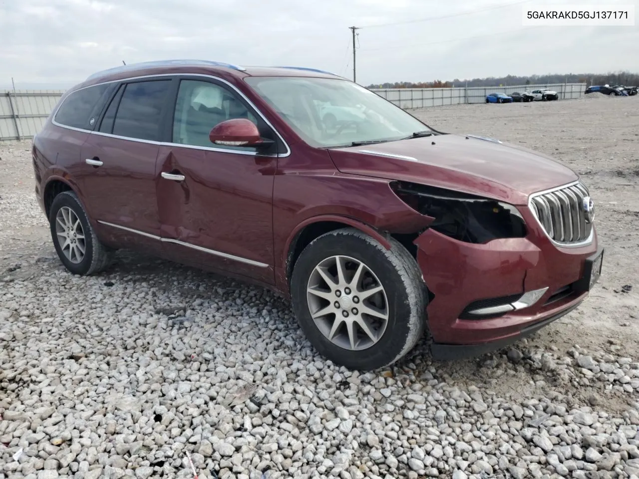 2016 Buick Enclave VIN: 5GAKRAKD5GJ137171 Lot: 79327394