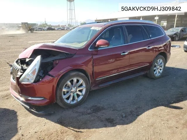 2017 Buick Enclave VIN: 5GAKVCKD9HJ309842 Lot: 53223984