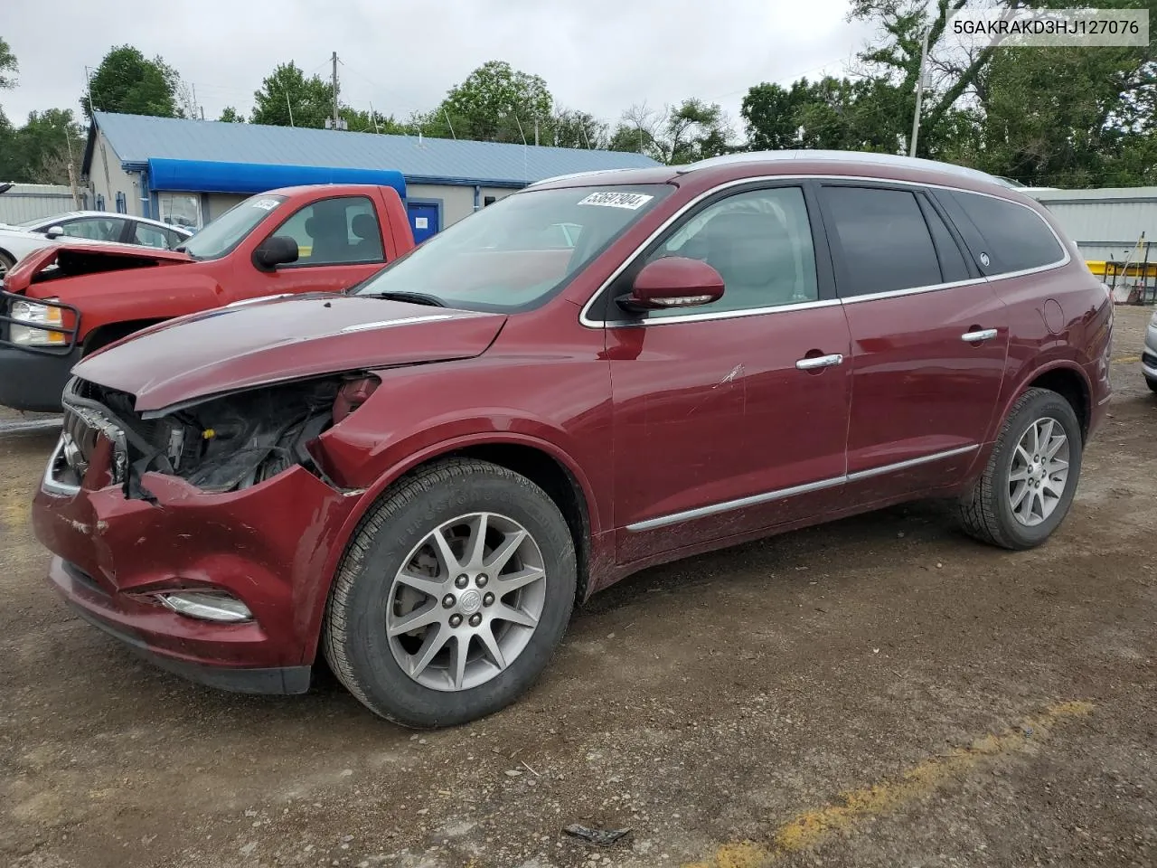 2017 Buick Enclave VIN: 5GAKRAKD3HJ127076 Lot: 53697904