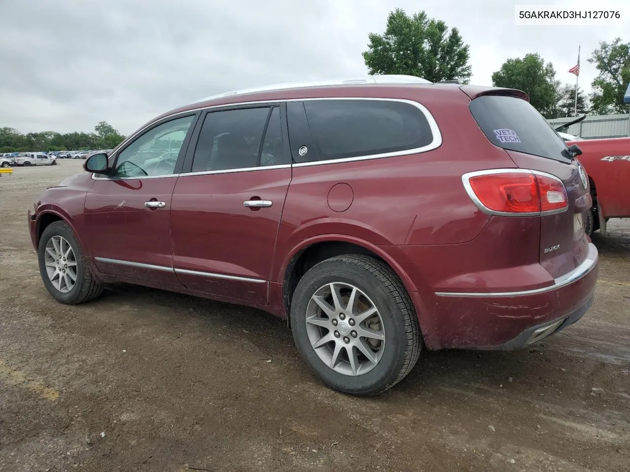 2017 Buick Enclave VIN: 5GAKRAKD3HJ127076 Lot: 53697904