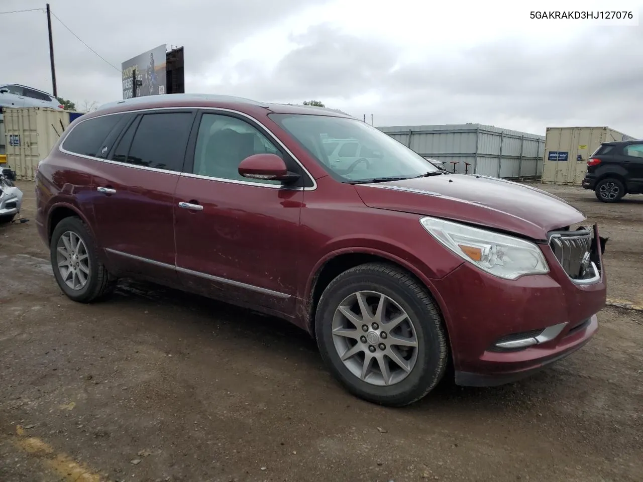 2017 Buick Enclave VIN: 5GAKRAKD3HJ127076 Lot: 53697904