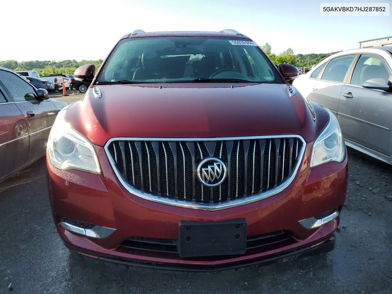 2017 Buick Enclave VIN: 5GAKVBKD7HJ287852 Lot: 55932484