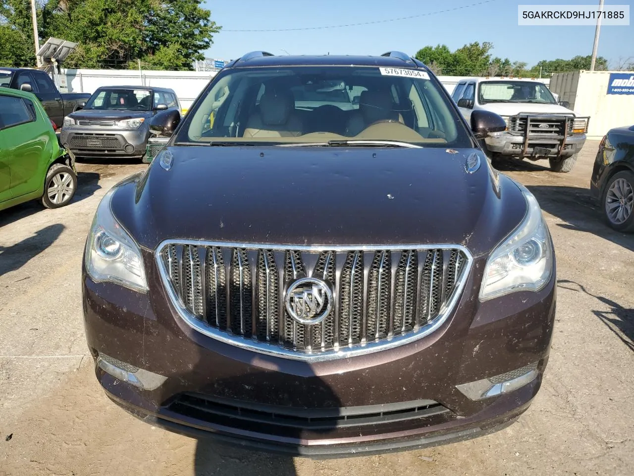 2017 Buick Enclave VIN: 5GAKRCKD9HJ171885 Lot: 57673054