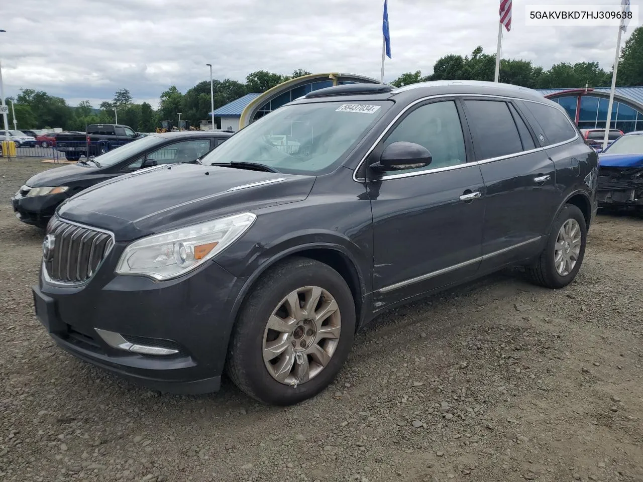 2017 Buick Enclave VIN: 5GAKVBKD7HJ309638 Lot: 58437034