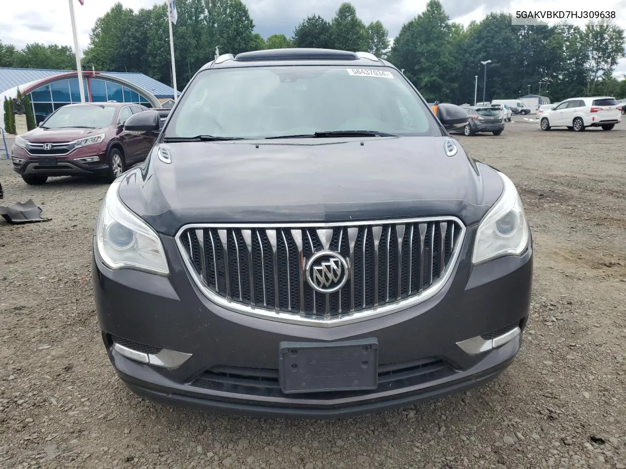 2017 Buick Enclave VIN: 5GAKVBKD7HJ309638 Lot: 58437034