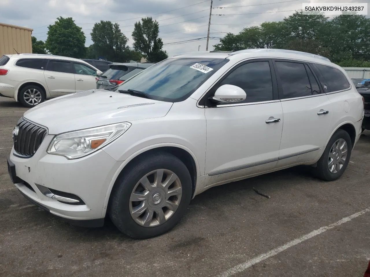 2017 Buick Enclave VIN: 5GAKVBKD9HJ343287 Lot: 59307844