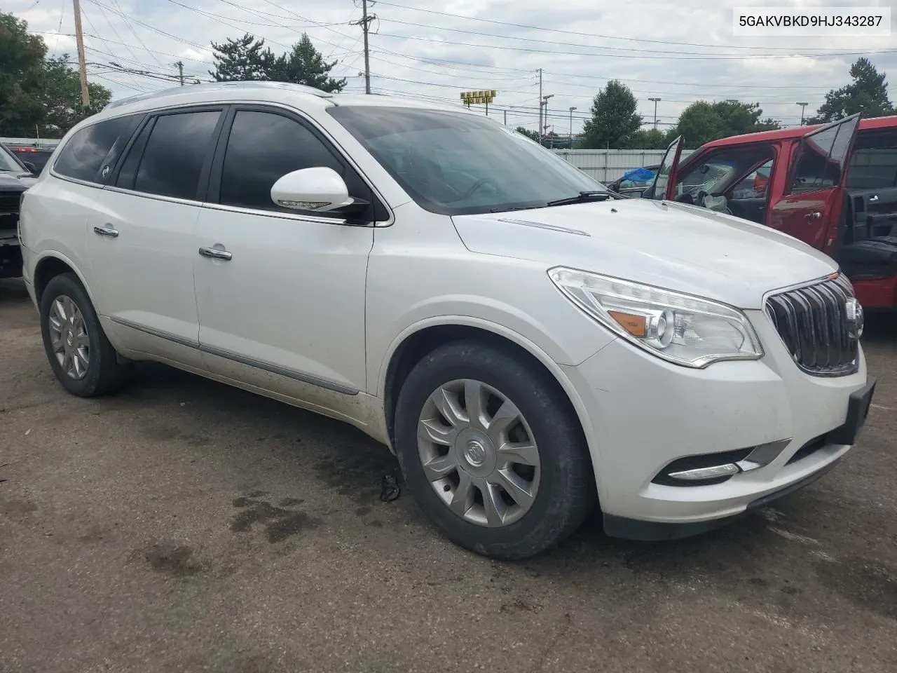 5GAKVBKD9HJ343287 2017 Buick Enclave