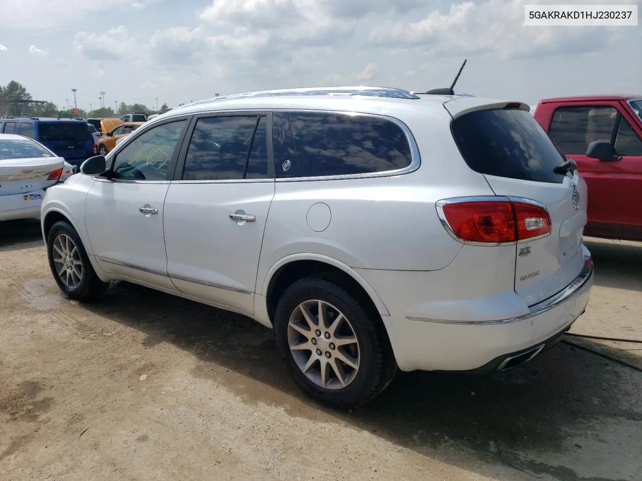 2017 Buick Enclave VIN: 5GAKRAKD1HJ230237 Lot: 61532544