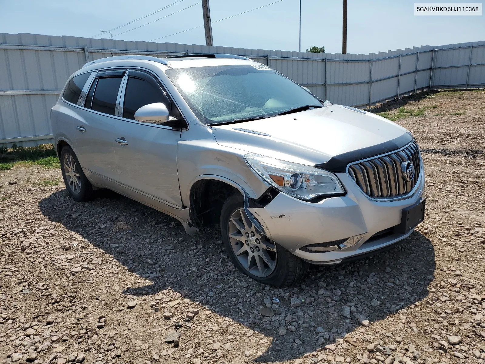 5GAKVBKD6HJ110368 2017 Buick Enclave