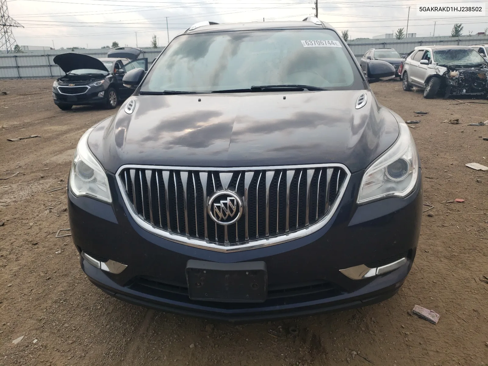 2017 Buick Enclave VIN: 5GAKRAKD1HJ238502 Lot: 63706744