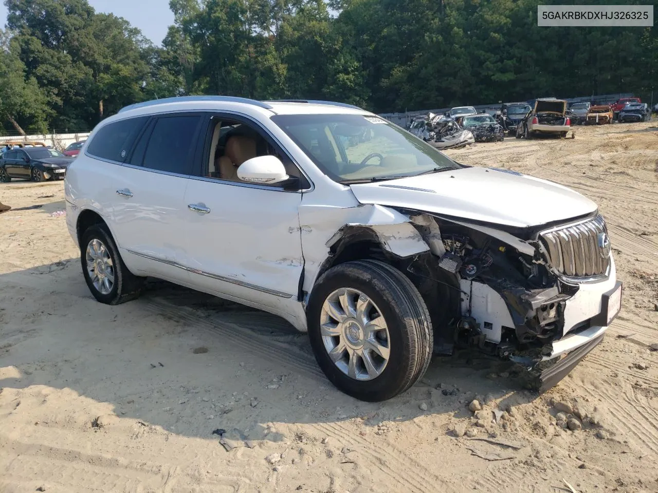 2017 Buick Enclave VIN: 5GAKRBKDXHJ326325 Lot: 65043494