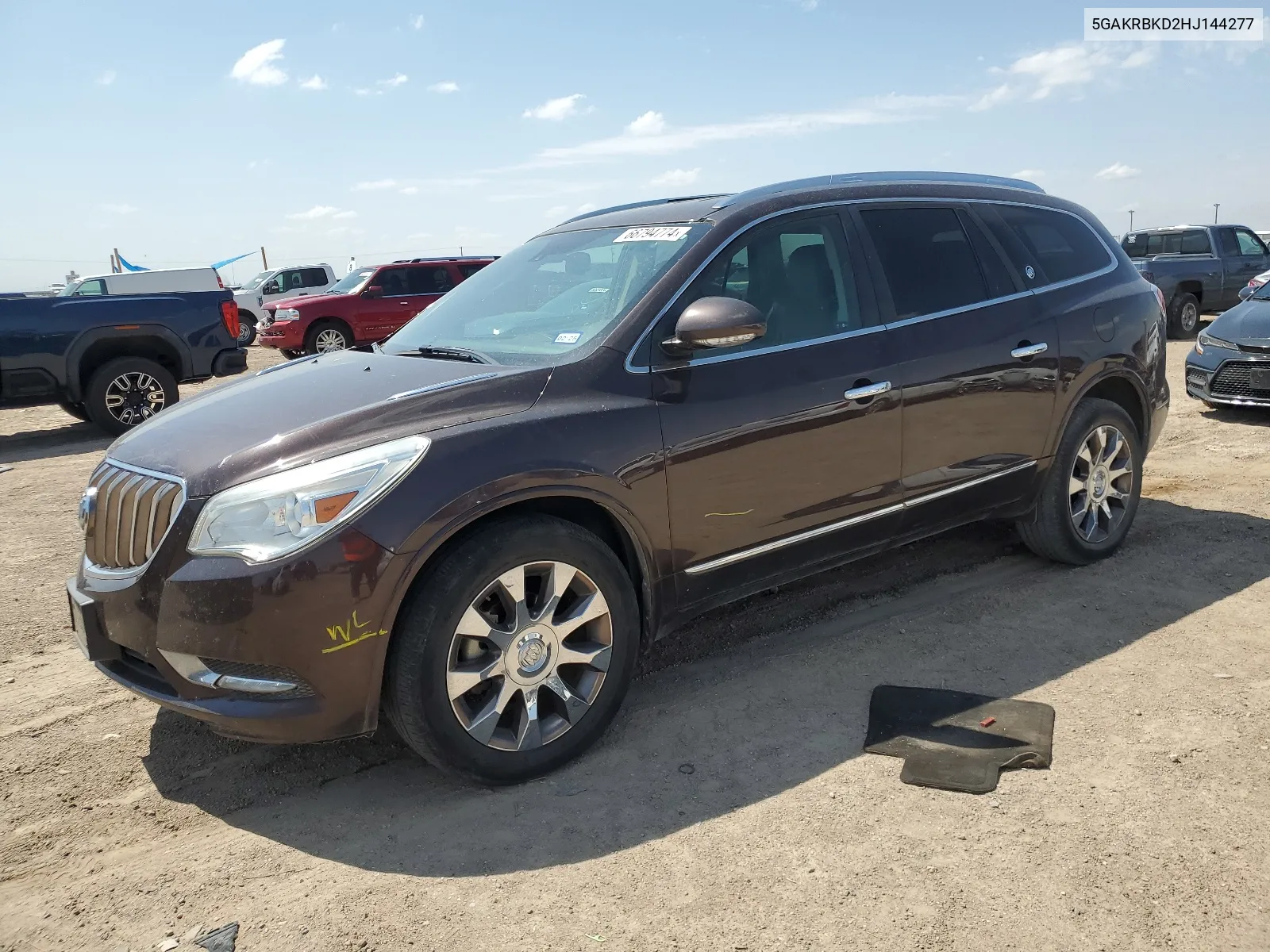 2017 Buick Enclave VIN: 5GAKRBKD2HJ144277 Lot: 66794774