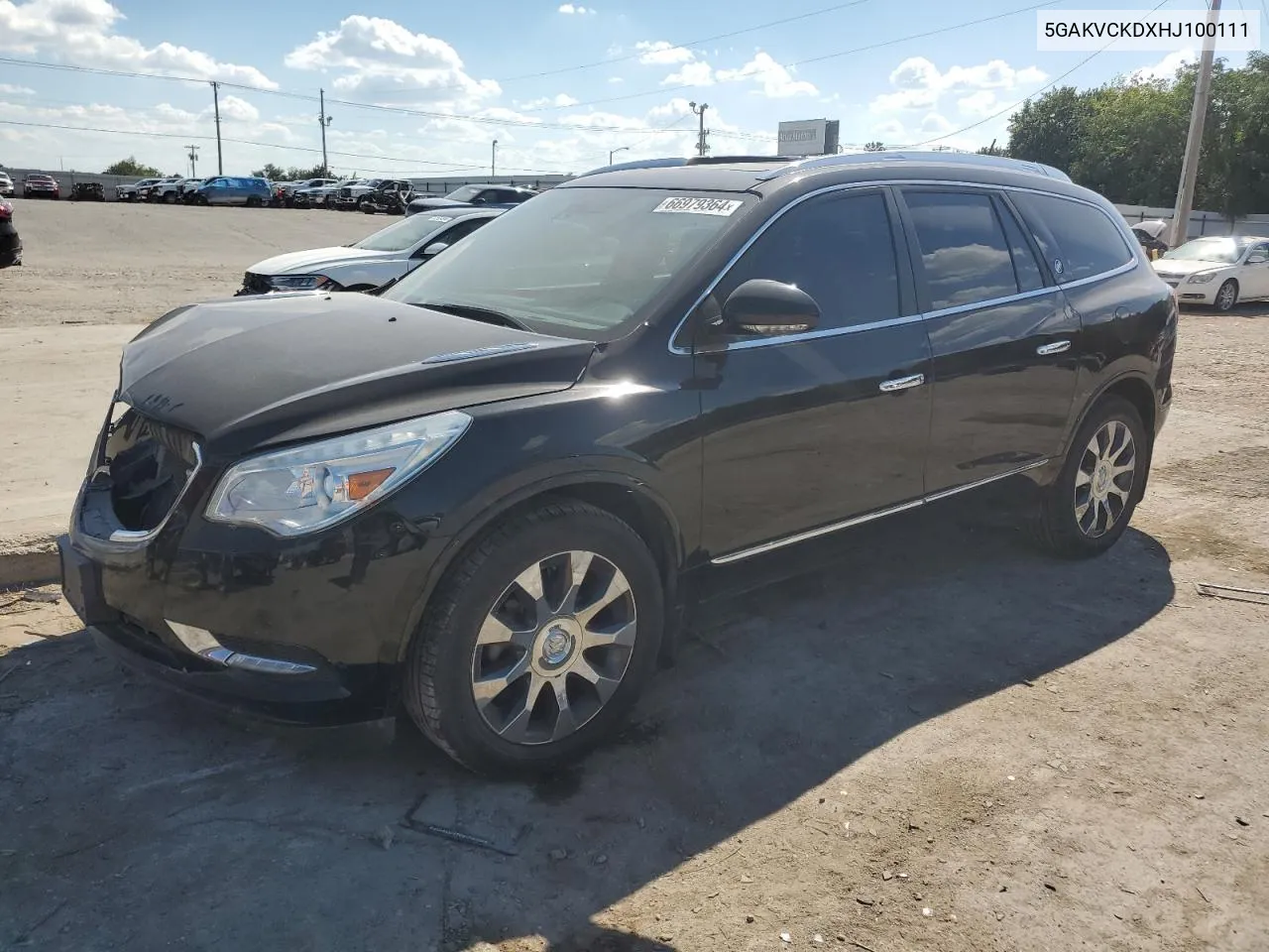 5GAKVCKDXHJ100111 2017 Buick Enclave