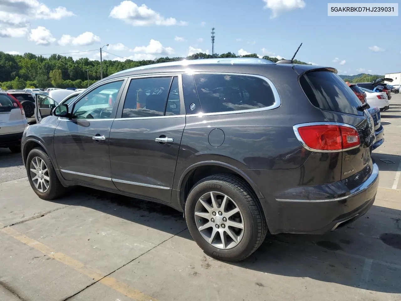 5GAKRBKD7HJ239031 2017 Buick Enclave