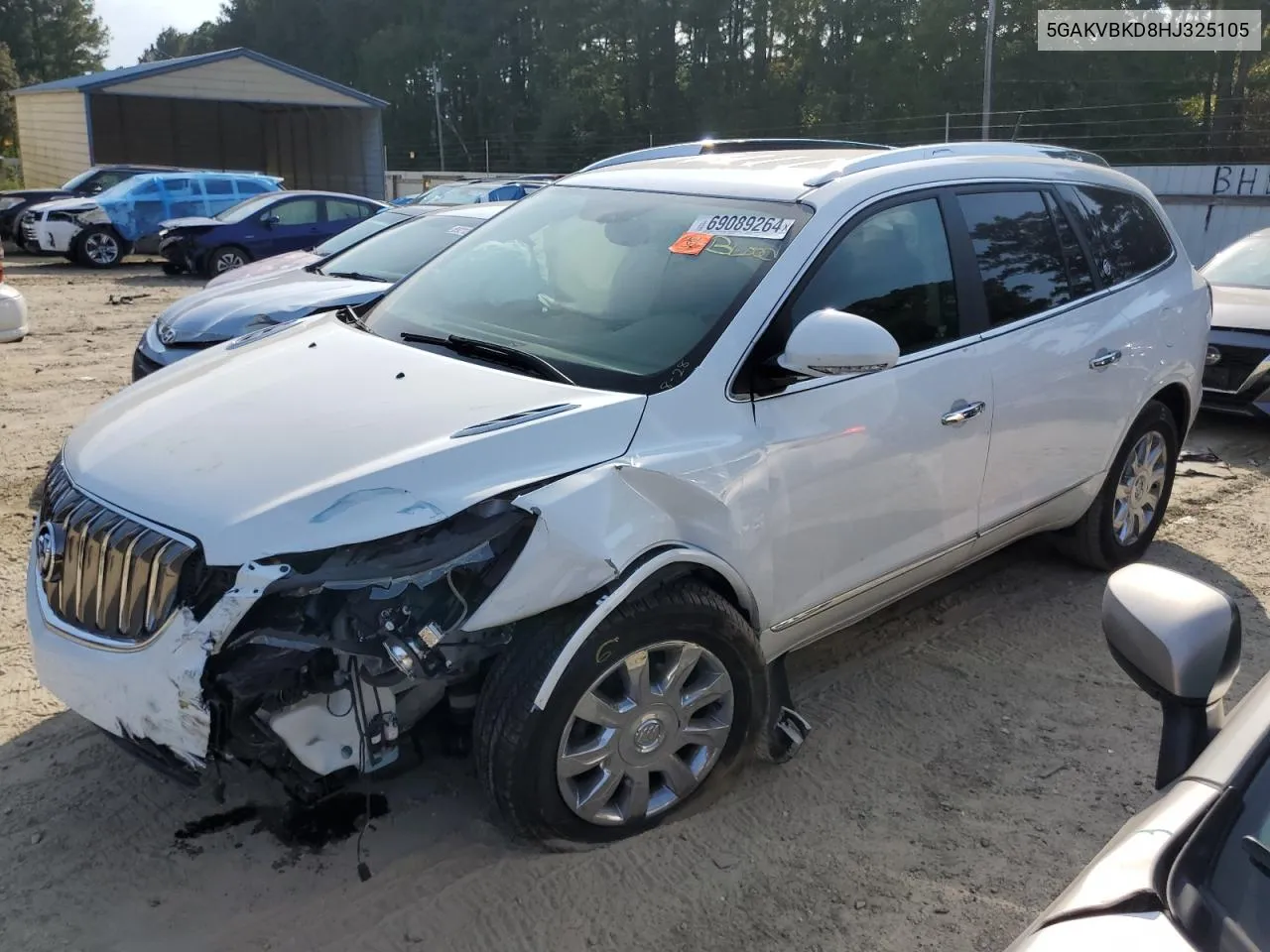 2017 Buick Enclave VIN: 5GAKVBKD8HJ325105 Lot: 69089264