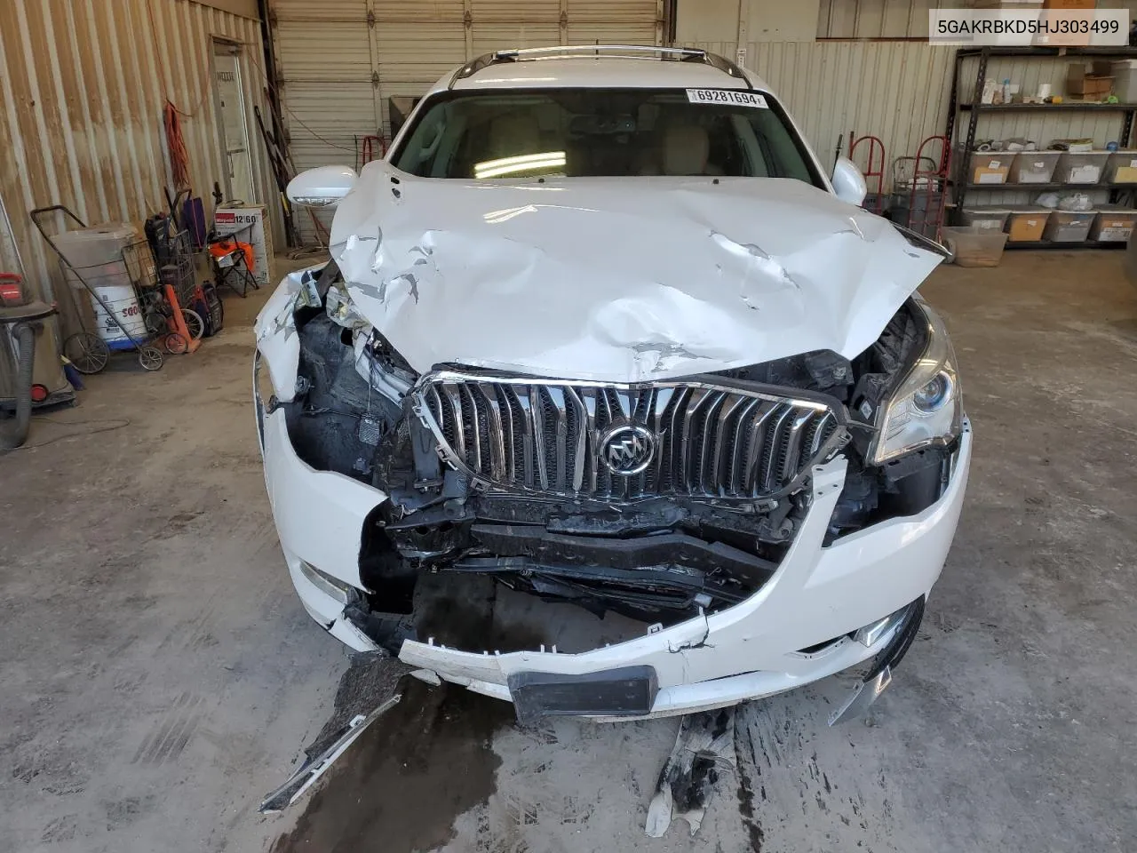 5GAKRBKD5HJ303499 2017 Buick Enclave