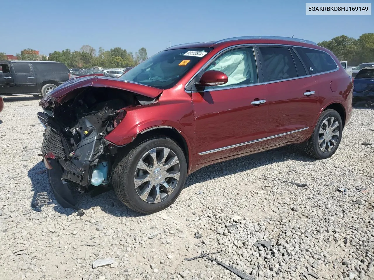 2017 Buick Enclave VIN: 5GAKRBKD8HJ169149 Lot: 69832804