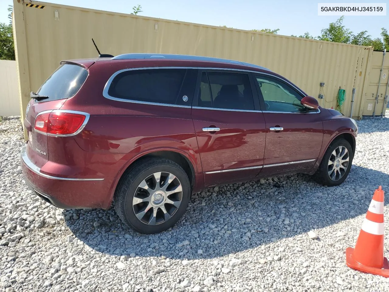 2017 Buick Enclave VIN: 5GAKRBKD4HJ345159 Lot: 71288774