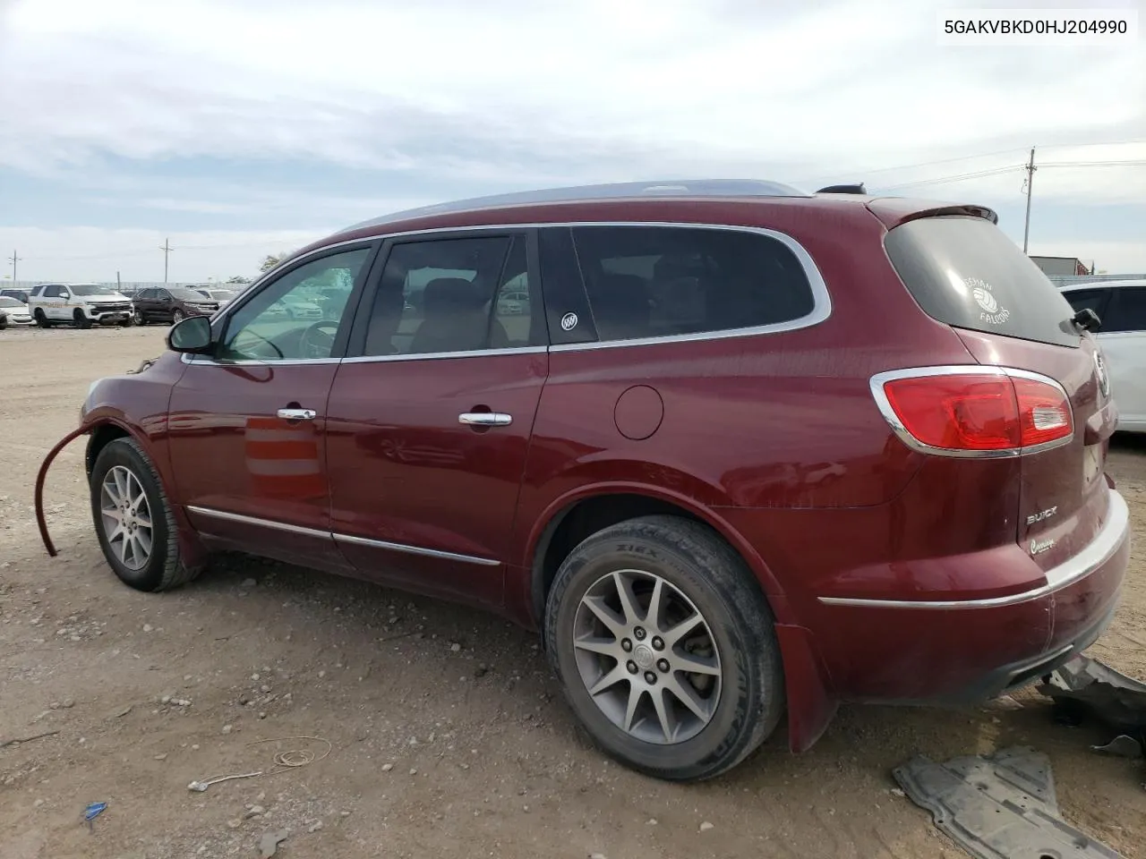 2017 Buick Enclave VIN: 5GAKVBKD0HJ204990 Lot: 71609114