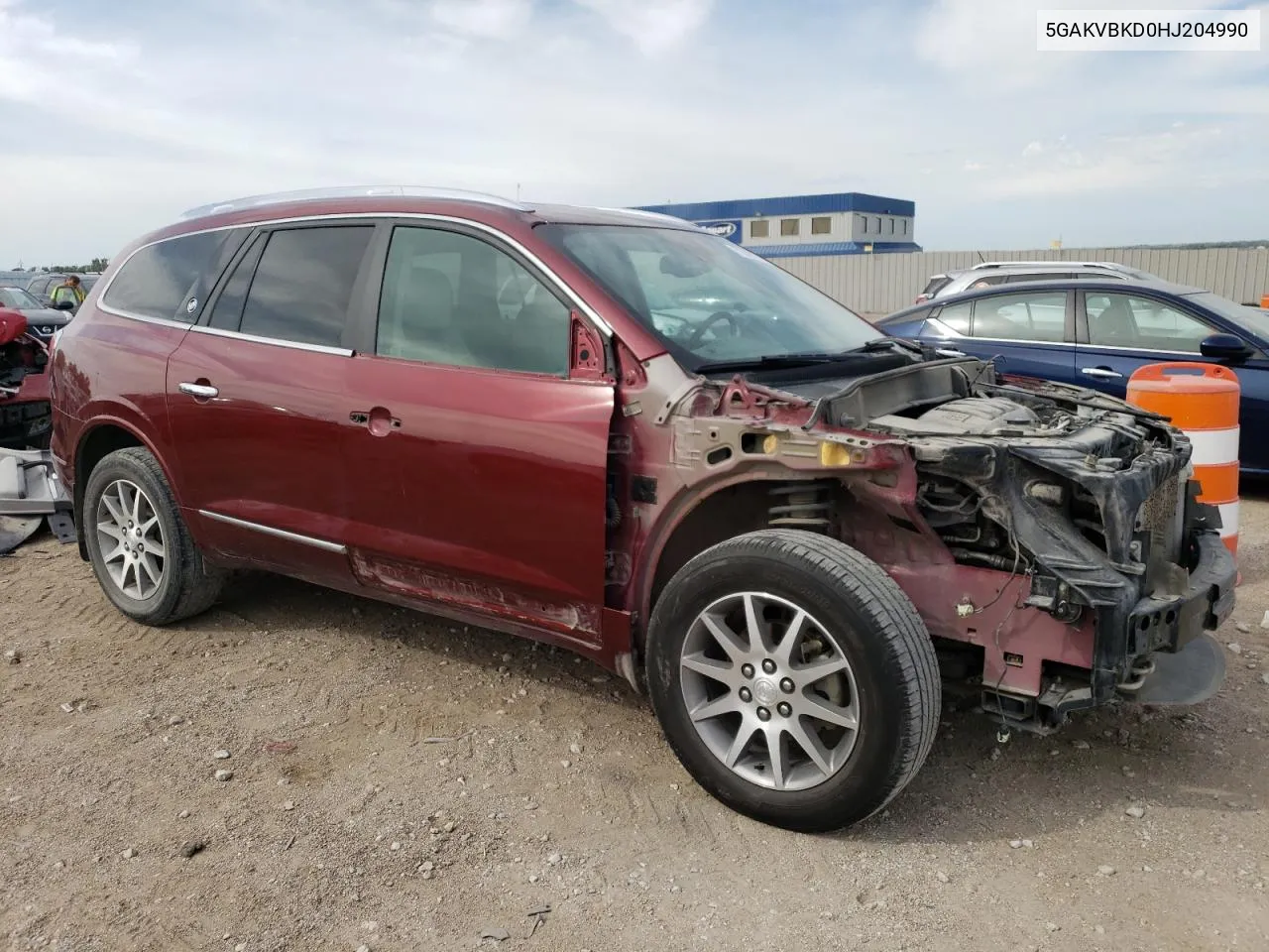 2017 Buick Enclave VIN: 5GAKVBKD0HJ204990 Lot: 71609114