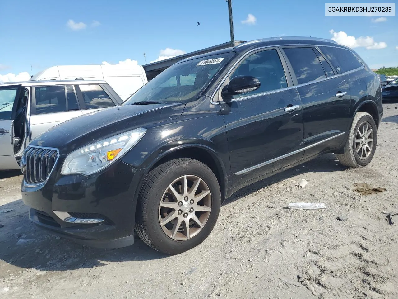 2017 Buick Enclave VIN: 5GAKRBKD3HJ270289 Lot: 71649834