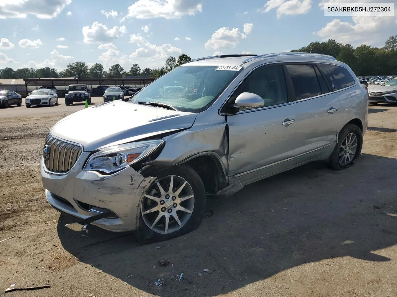 2017 Buick Enclave VIN: 5GAKRBKD5HJ272304 Lot: 72178184