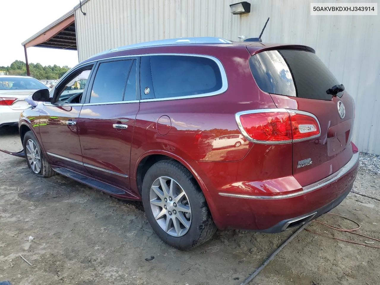 2017 Buick Enclave VIN: 5GAKVBKDXHJ343914 Lot: 72412694