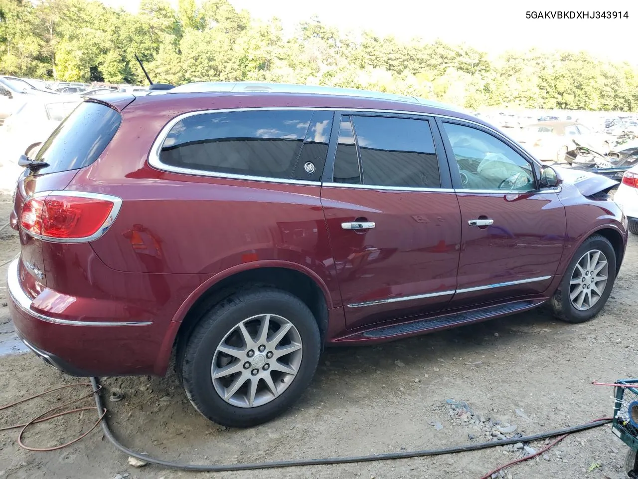 2017 Buick Enclave VIN: 5GAKVBKDXHJ343914 Lot: 72412694