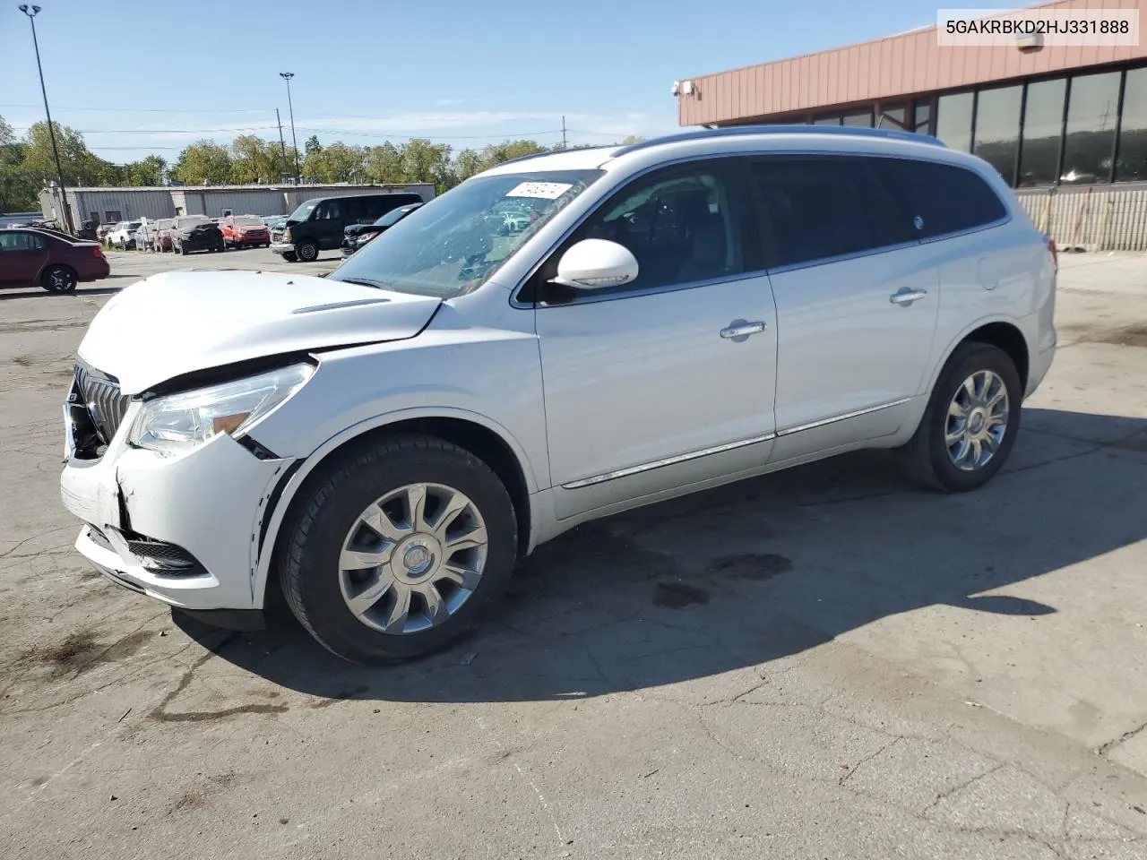 2017 Buick Enclave VIN: 5GAKRBKD2HJ331888 Lot: 72452474