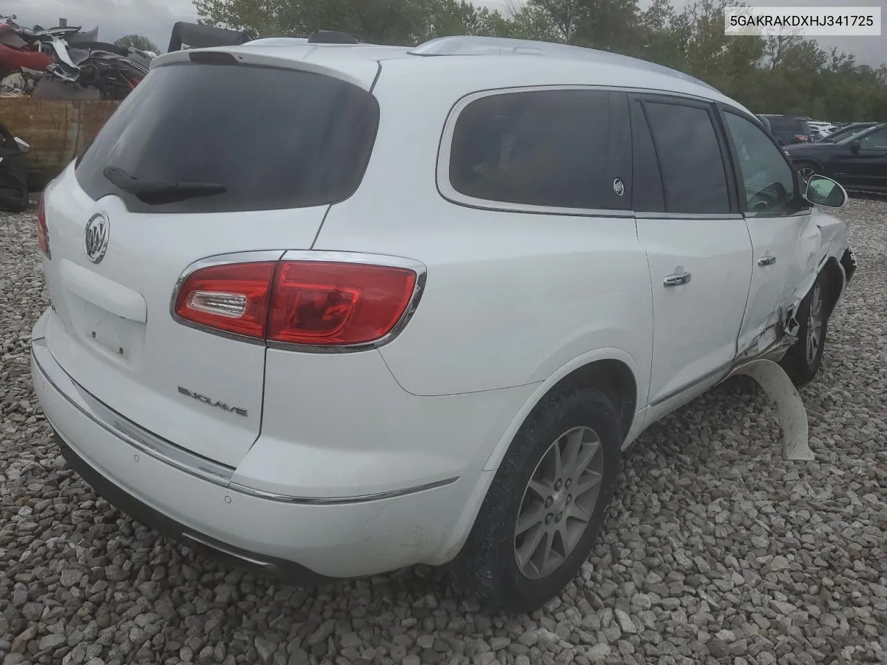 2017 Buick Enclave VIN: 5GAKRAKDXHJ341725 Lot: 72690414