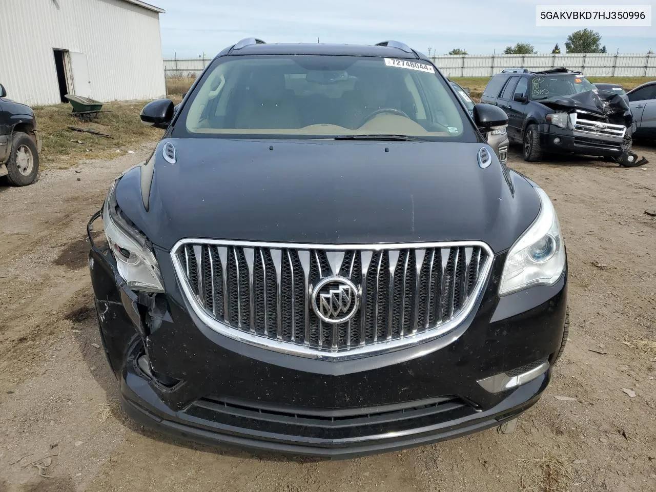 2017 Buick Enclave VIN: 5GAKVBKD7HJ350996 Lot: 72748044