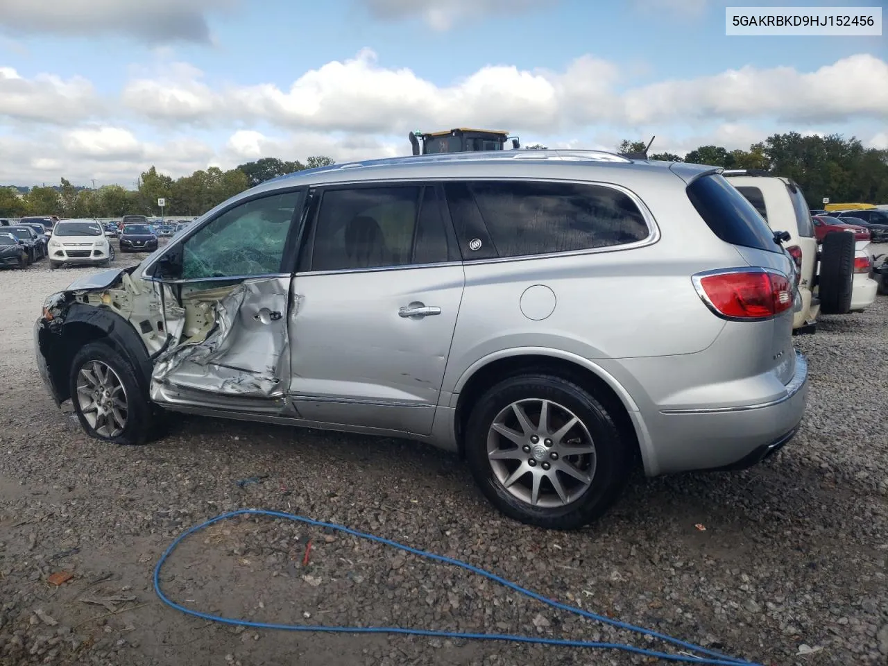 2017 Buick Enclave VIN: 5GAKRBKD9HJ152456 Lot: 72900124