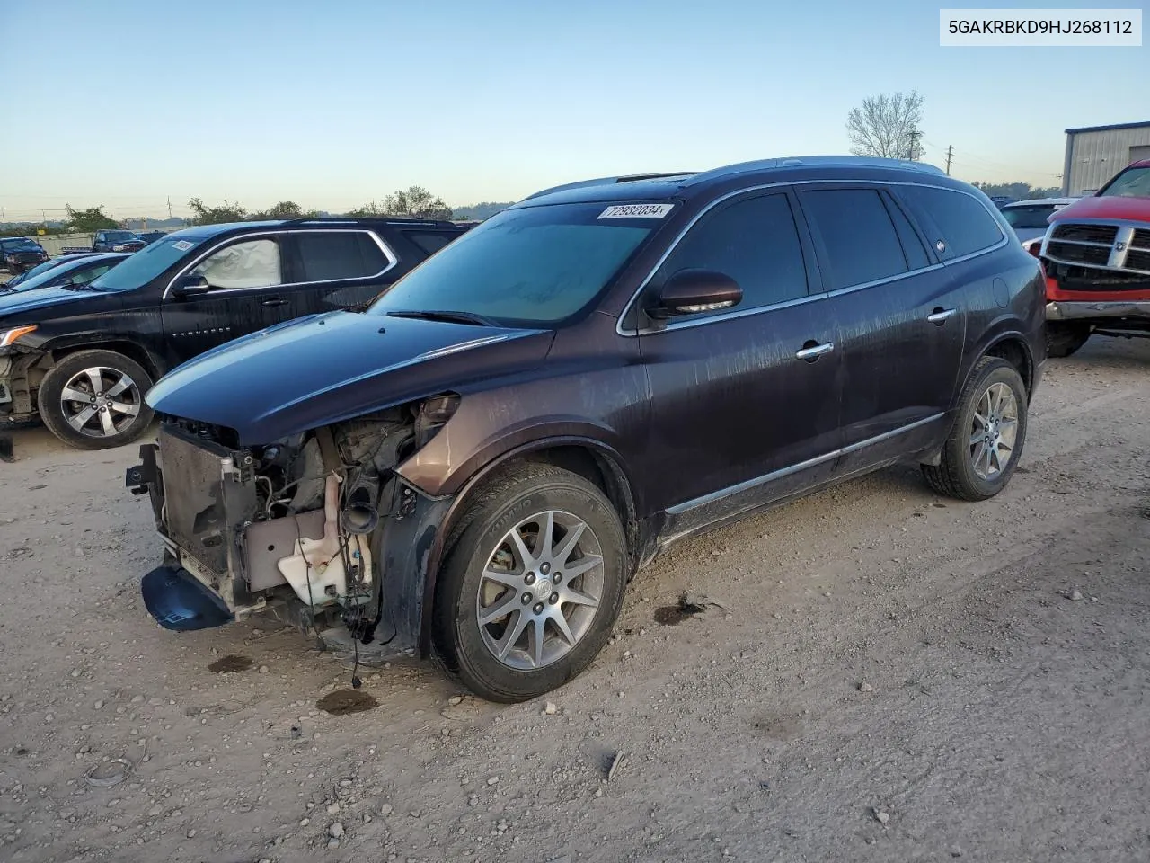 2017 Buick Enclave VIN: 5GAKRBKD9HJ268112 Lot: 72932034