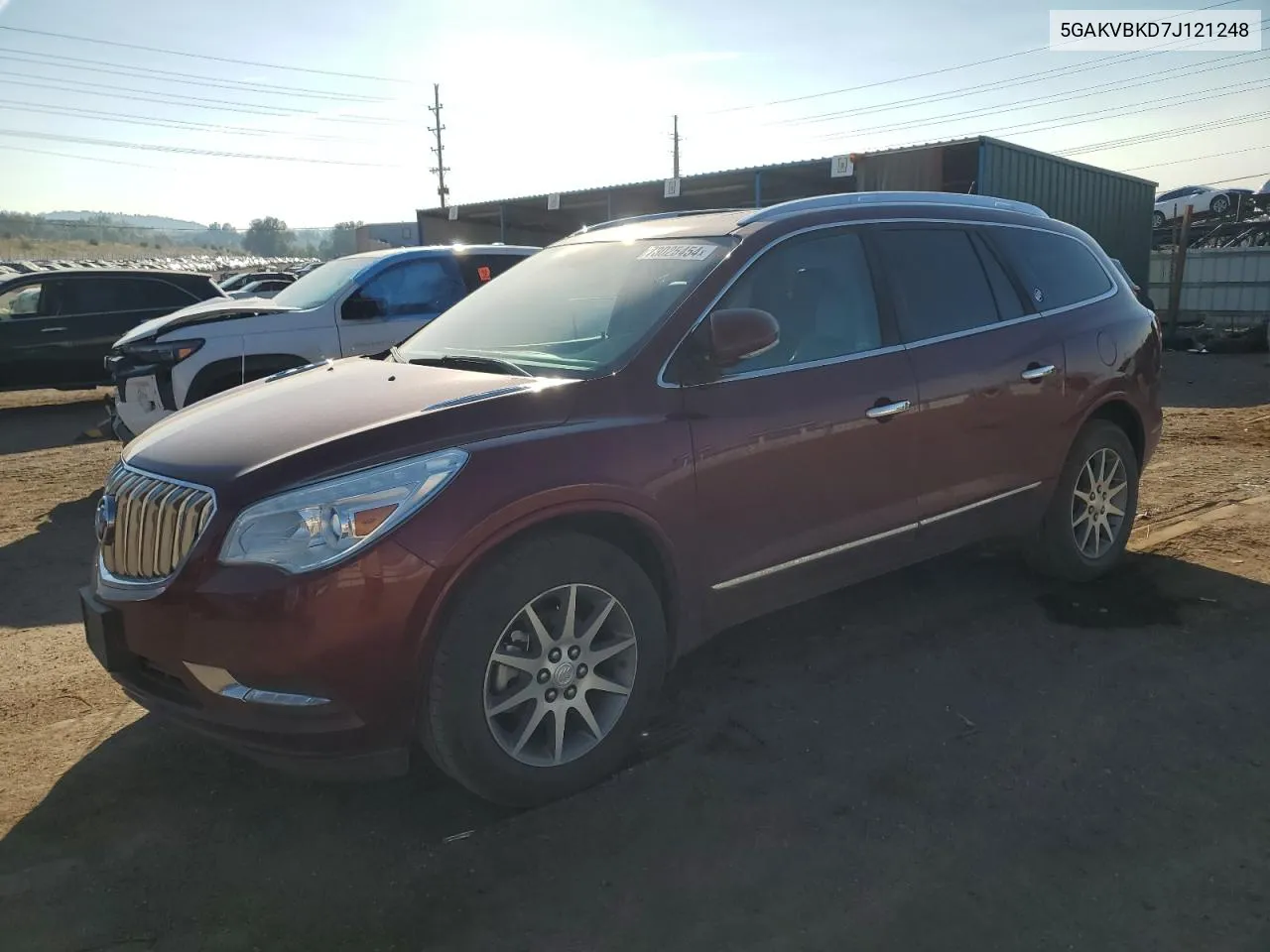 2017 Buick Enclave VIN: 5GAKVBKD7J121248 Lot: 73025454