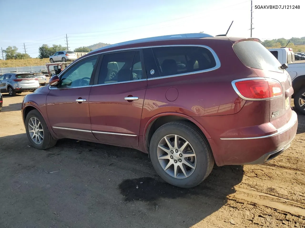 2017 Buick Enclave VIN: 5GAKVBKD7J121248 Lot: 73025454