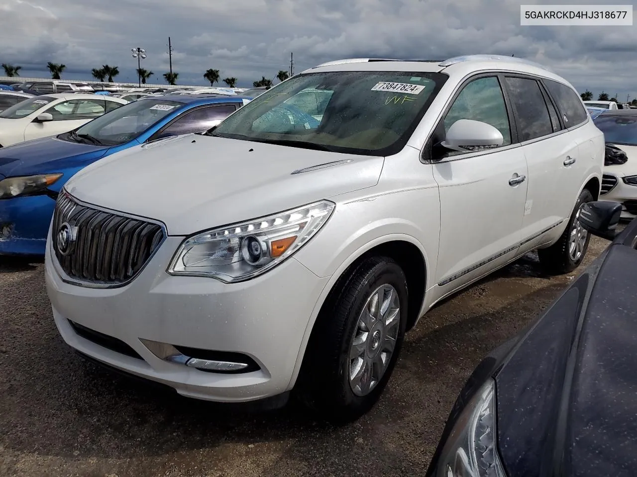 2017 Buick Enclave VIN: 5GAKRCKD4HJ318677 Lot: 73847824