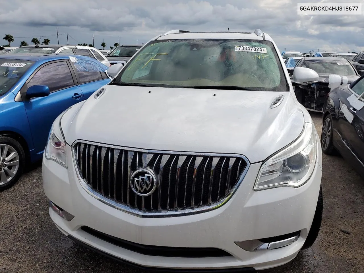 2017 Buick Enclave VIN: 5GAKRCKD4HJ318677 Lot: 73847824