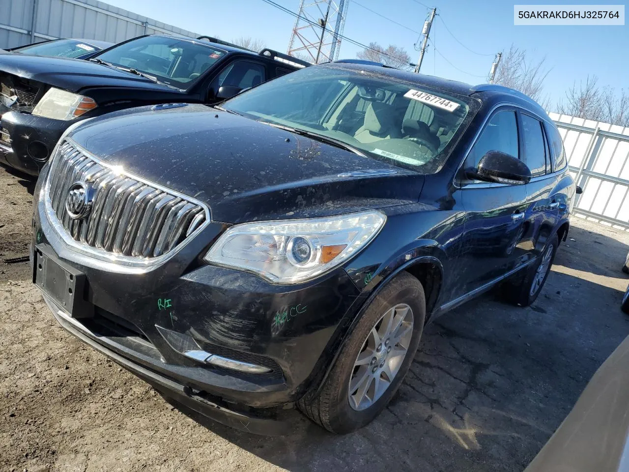 2017 Buick Enclave VIN: 5GAKRAKD6HJ325764 Lot: 74264894