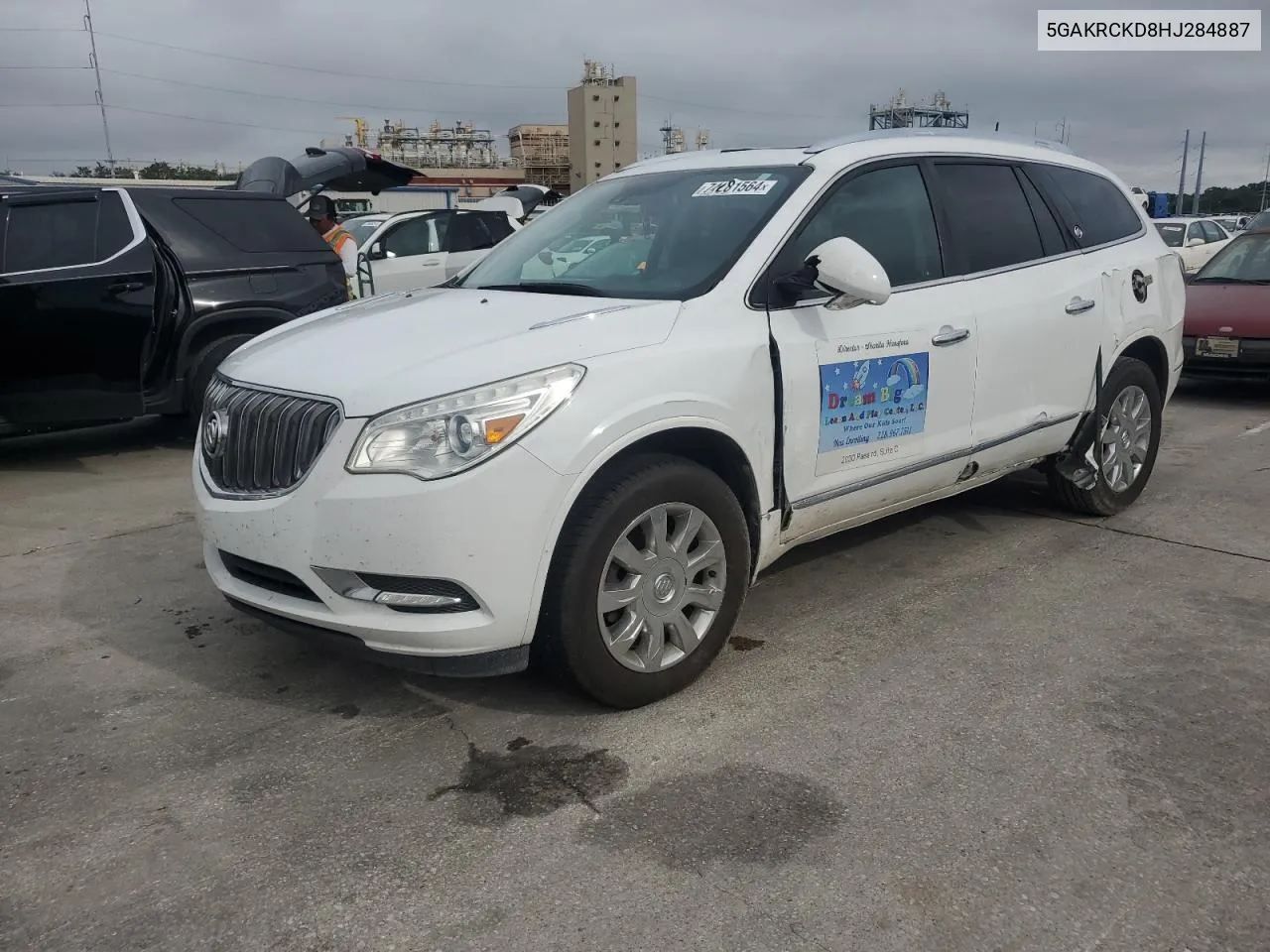 2017 Buick Enclave VIN: 5GAKRCKD8HJ284887 Lot: 74281564