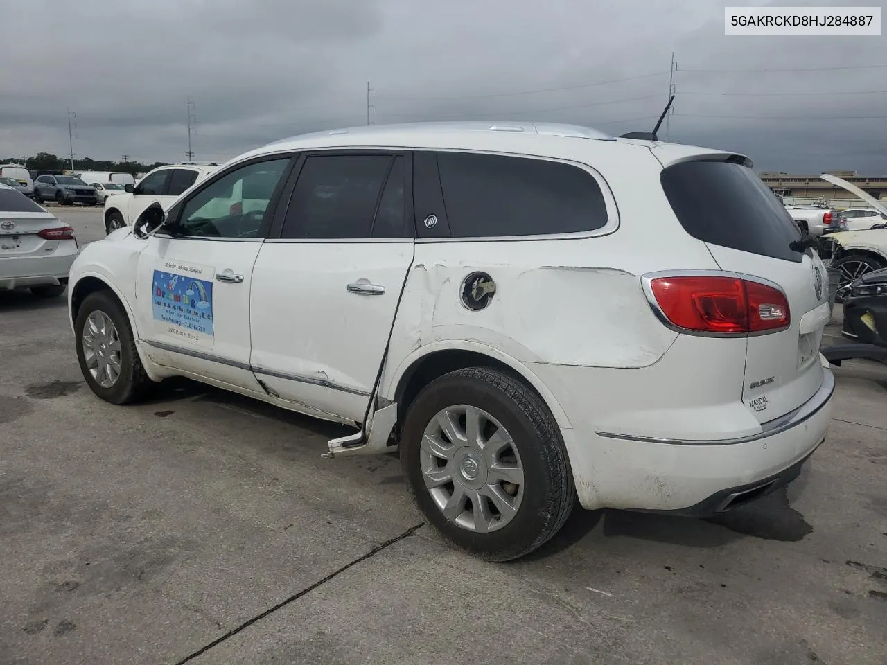 2017 Buick Enclave VIN: 5GAKRCKD8HJ284887 Lot: 74281564