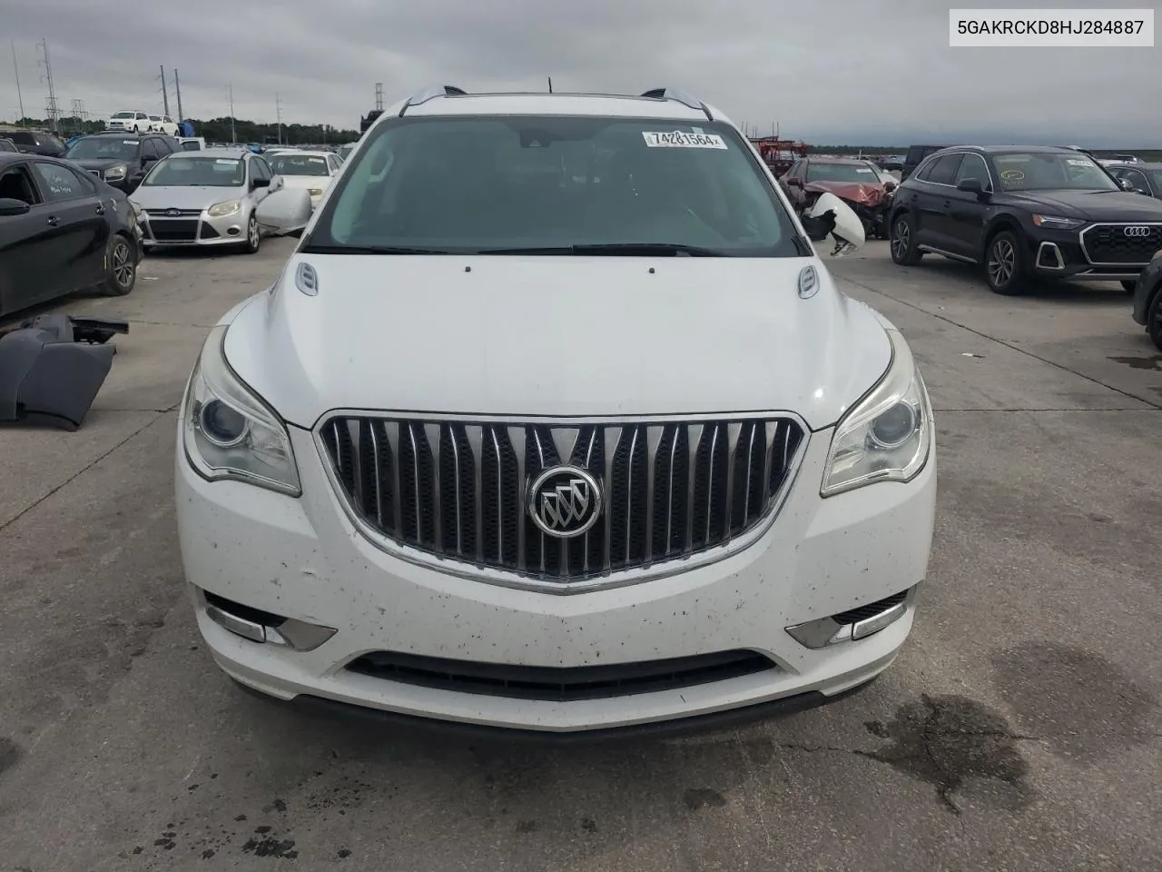 2017 Buick Enclave VIN: 5GAKRCKD8HJ284887 Lot: 74281564