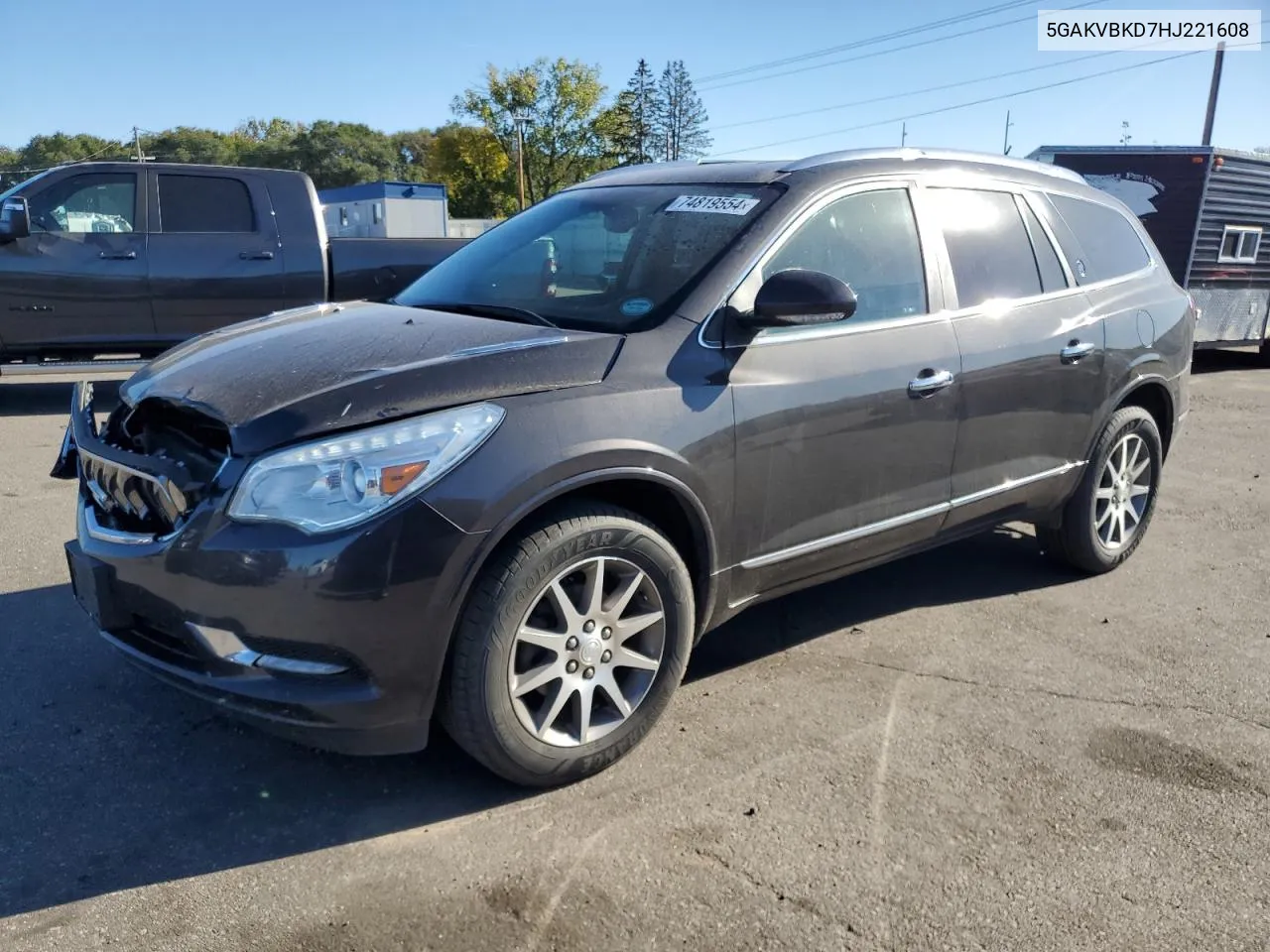 2017 Buick Enclave VIN: 5GAKVBKD7HJ221608 Lot: 74819554