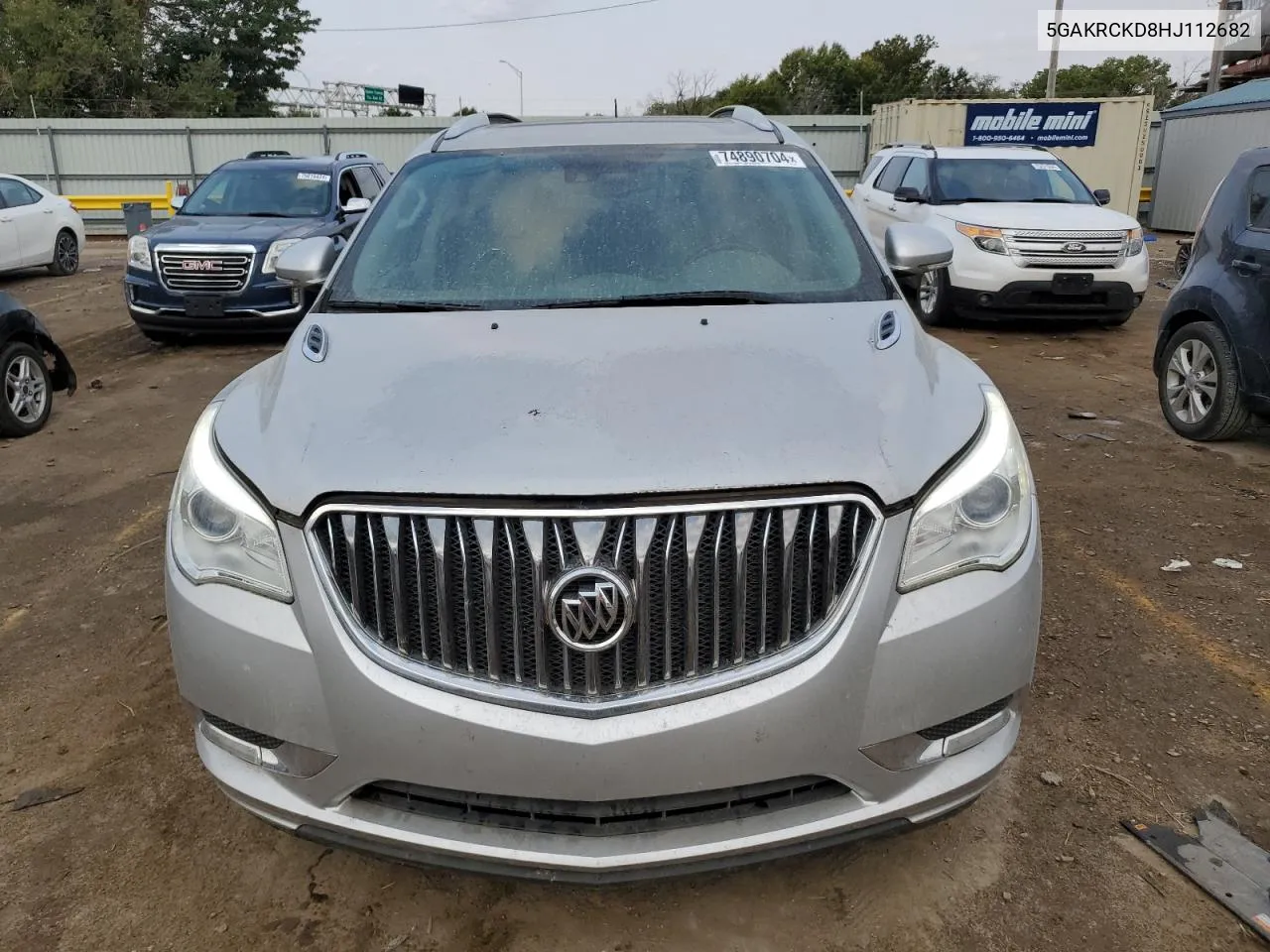 2017 Buick Enclave VIN: 5GAKRCKD8HJ112682 Lot: 74890704